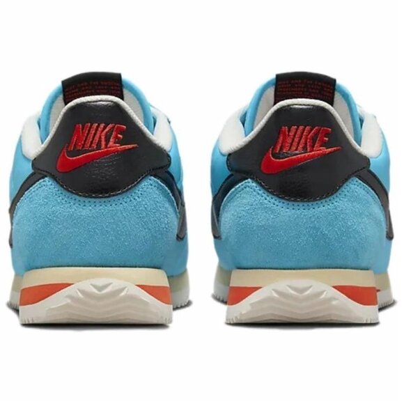 Nike Cortez TXT Men`s Casual Shoes Baltic Blue Black HF0263-401 NEW - Picture 7 of 11